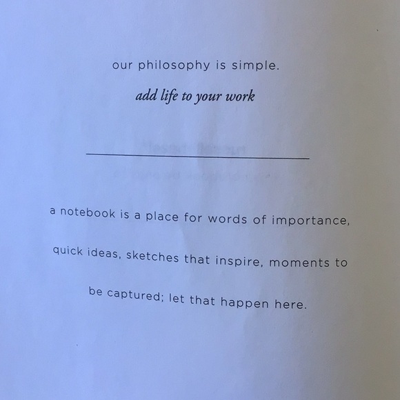 RUSSELL + HAZEL HARD COVER UNDATED JOURNAL PLANNER NWT - Picture 15 of 16